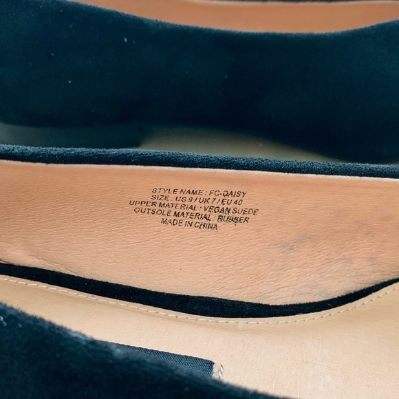 French connection point toe flats - Picture 3 of 7